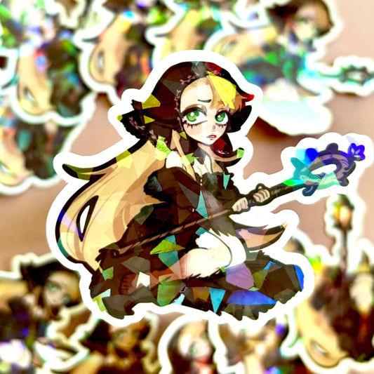 Black Dress Marcille Sticker