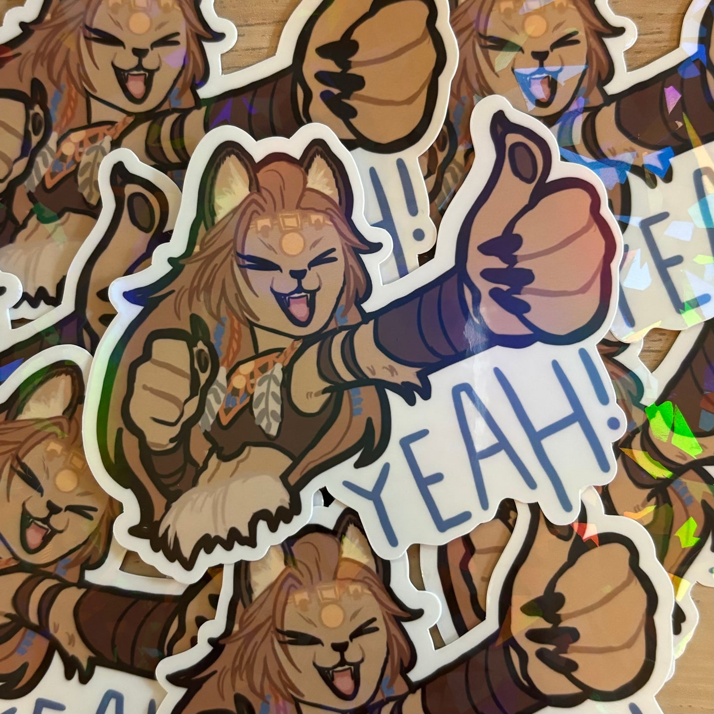 Wuk Lamat “YEAH!” sticker