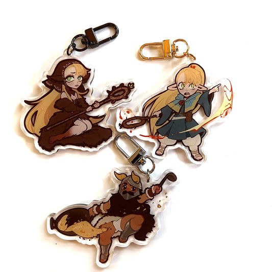 Dungeon Meshi Charms